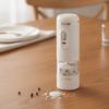 Wireless Electric Salt and Pepper Grinder Adjustable Burr Kitchen Spices Grinding Bottle  Steak