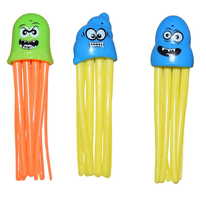 Kids Summer Shark Rocket Throwing Toy Swimming Pool Dive Game Water Fun Games Pool Toys Baby Water Educational Bath Toys Gifts