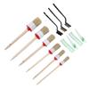 13PCS Set Car Cleaning Detailing Brush Set Reusable Flexible for Washing Waxing Dusting