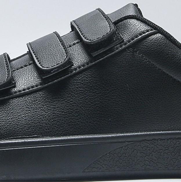 Marken Leder Freizeitschuhe Bequeme Einfarbige Sneaker Herren Allround Outdoor Walking Schuhe Designer Skateboard Schuhe Herren