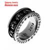 Titanium Steel Cross Ring for Men - European & American Hip Hop Style Jewelry