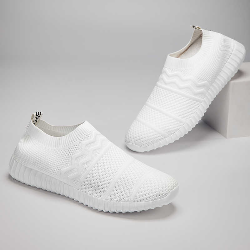 Mittwarm Große Größe Slipper Ballerinas Originalmarken Sneakers Frau Tennisschuhe Sport Hochwertige Industrielle Nähte Aus