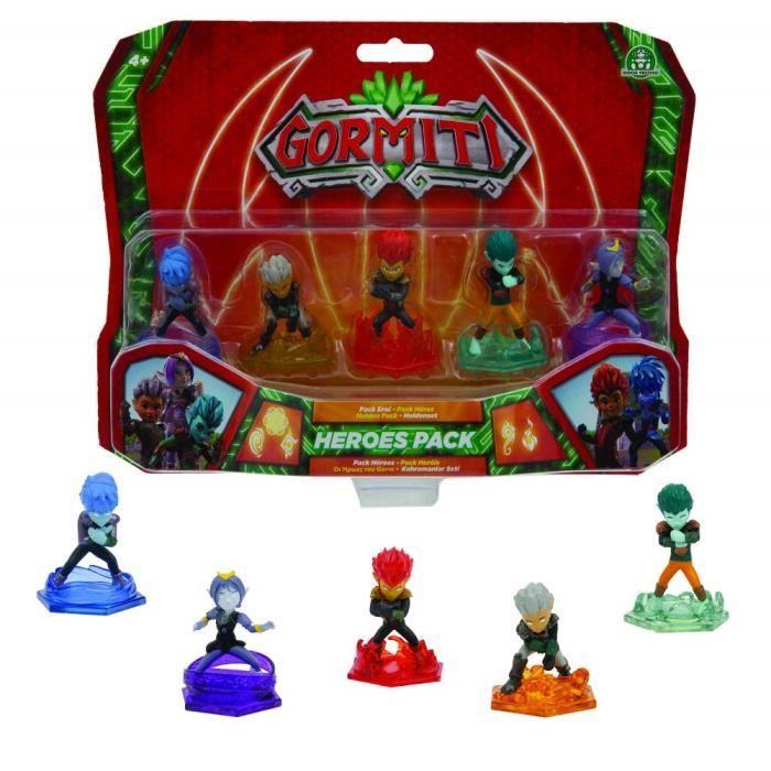 Figura Giochi Preziosi Gormiti Serie 2 Ultra Heralds 5 cm - Rojo