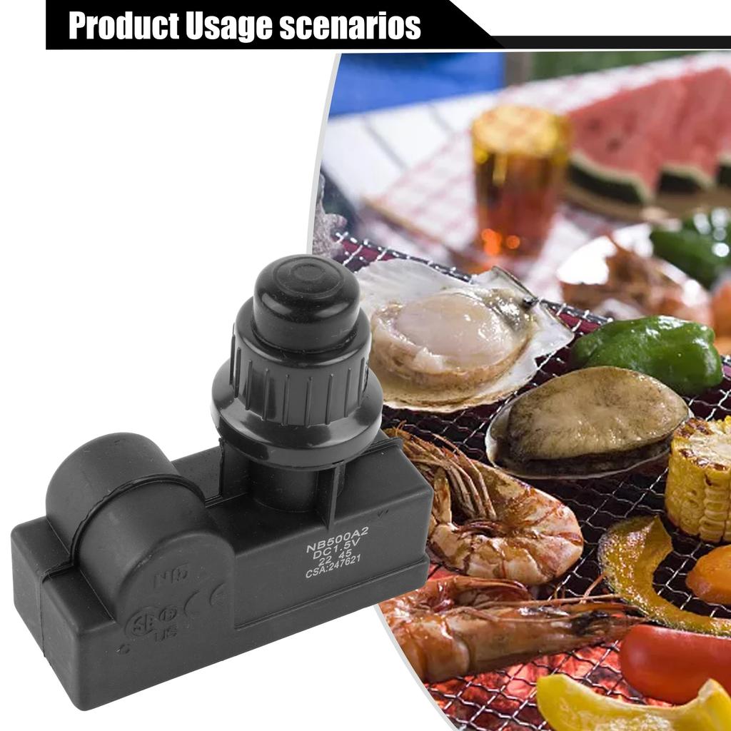 Electronic Ignitor for BBQ Gas Grill 2 Outlet Battery Powered Compatible with For Broil King BBQ Pro CharFor Broil