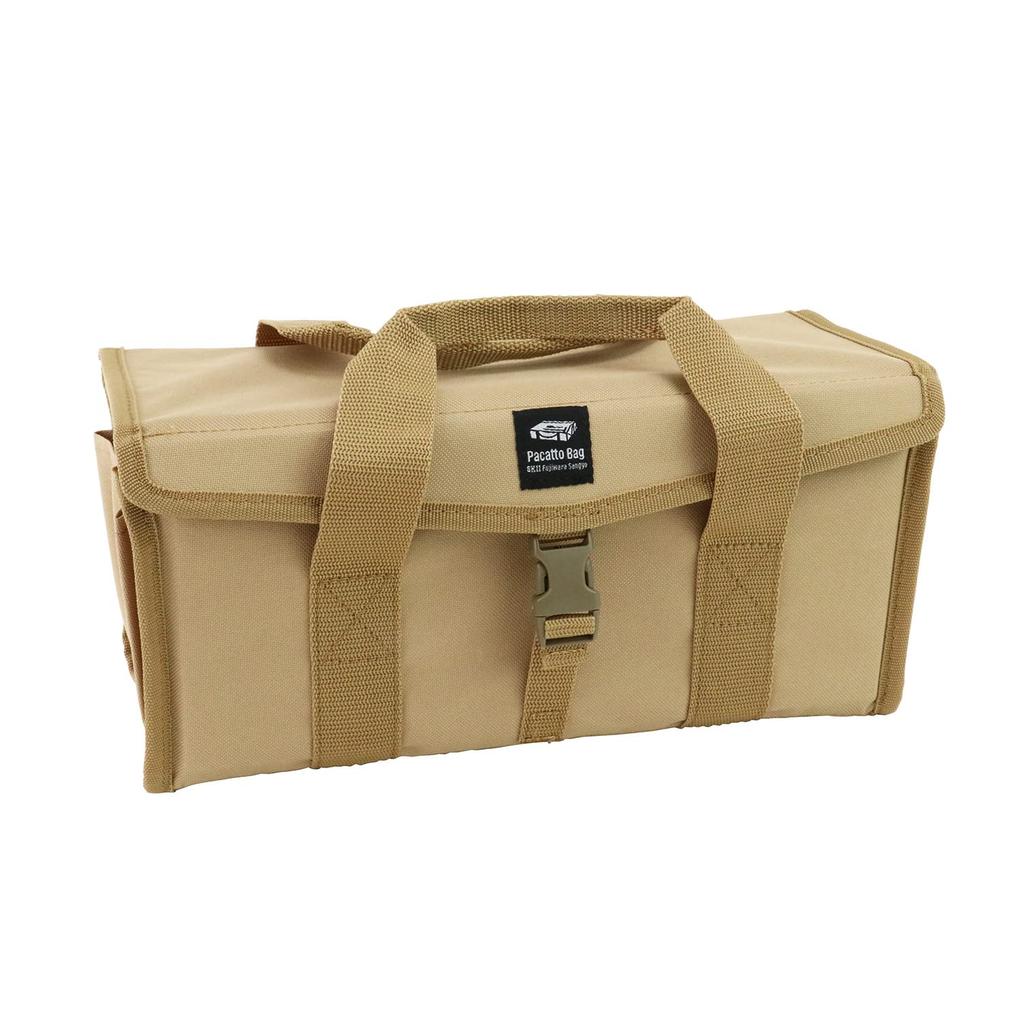 SK11 Coyote Pacakt Bag SPB2-340BR, a Wide-opening, Easy-access Tool Bag for Camping, Pegs, and Vacuum Cleaners.