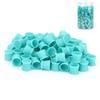 300pcs Tattoo Ink Pigment Cup Disposable Silicone Eyebrow Lip Eyes Tattoo Pigment CupBlue