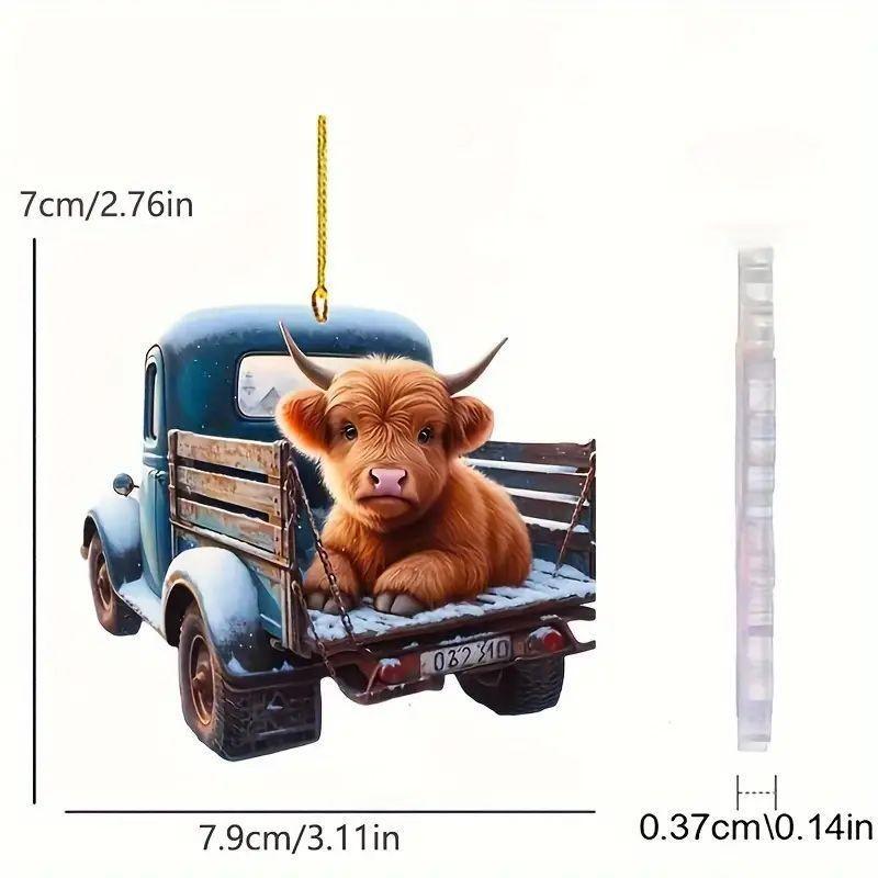 

Стильное зеркало заднего вида с собакой Аксессуар для автомобилей Акриловая мультяшная декорация Интерьеры для