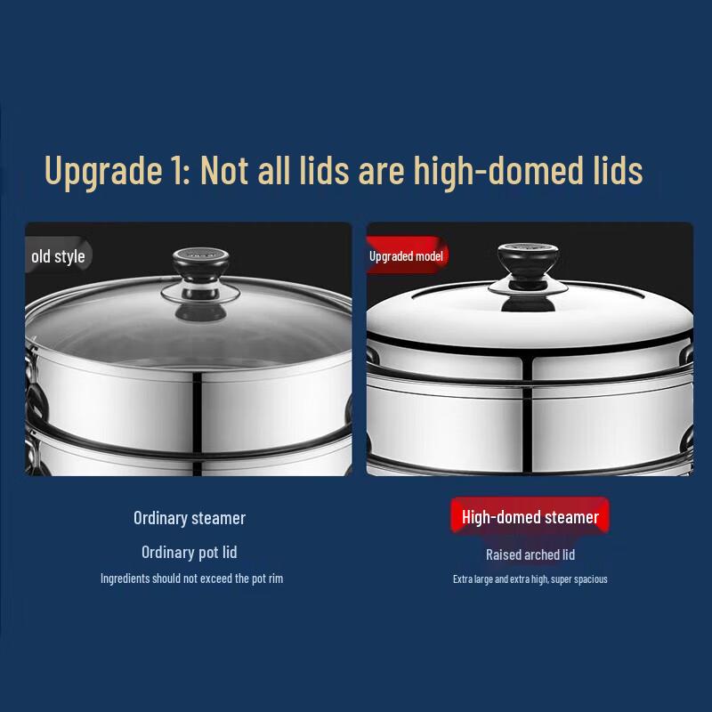 Supor 304 Stainless Steel Steamer Pot