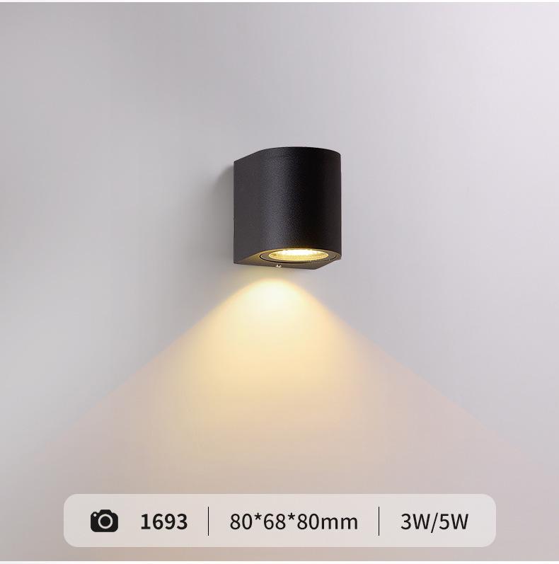 Waterproof Outdoor Wall Light – Villa, Garden, Balcony, Courtyard & Entrance
