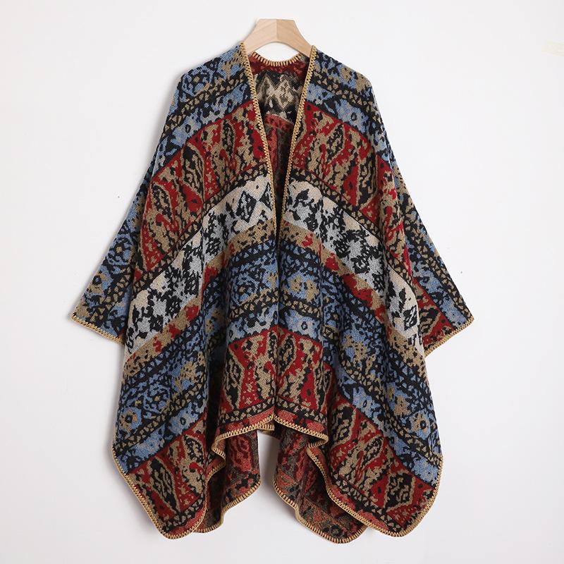 K pokožke šetrný a priedušný Teplý a všestranný Domáci, Jesenný a zimný Dámsky cestovný šál, Hrubý plášť, Klimatizačná deka