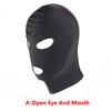 Fetish Harness Head Hood BDSM Slave Game Bondage Restraint Face Mask Erotic Sex Toys Role Play For Couples SM Mask Adults Games