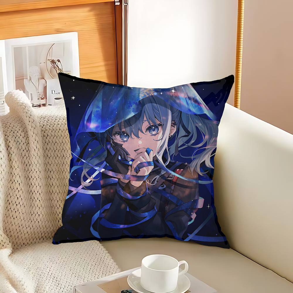 Hololive Hoshimachi Suisei Niedliche Kissenhülle Sofakissenbezug Heimzimmer Dekoration Kindergeschenk