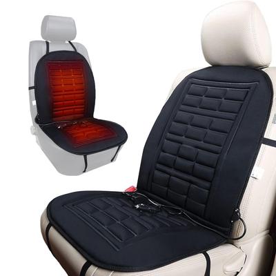 Winter Beheizter Autositzbezug Wärmer Autozubehör 12V Autositzwärmer Pad mit 2 Stufen Autositzschoner Umhangbezug