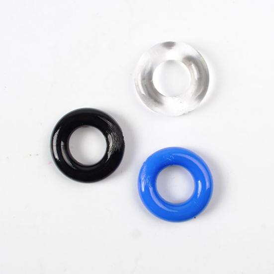 3Pcs Silicone Male Enhancement Stay Hard Prolong Sex Ejaculation Penis Cock Ring
