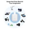 Tuya Micro 5V Wireless USB Smart Adaptor Flexible and Portable Make USB Devices Smart Via Tuya APP Voice Control Compatible with Alexa  Home