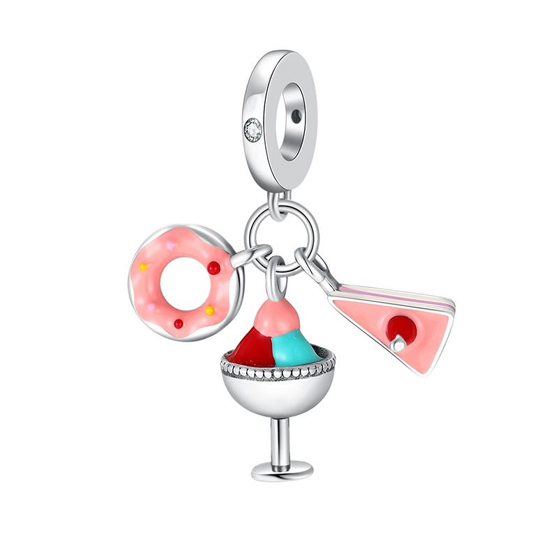 Multiple Series Charm Bead Pendant Applicable To European Plating Copper Jewelry & Diy Making Unique Fine Bracelet Gift