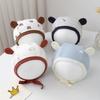 Breathable Infant Fetal Cap Breathable Cotton Polyester Bonnet For Newborns 0-5 Months Ear Covering Design