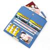 Stylish Women's Long Wallet with Large Capacity Card Holder and Zippered Coin Purse Clutch