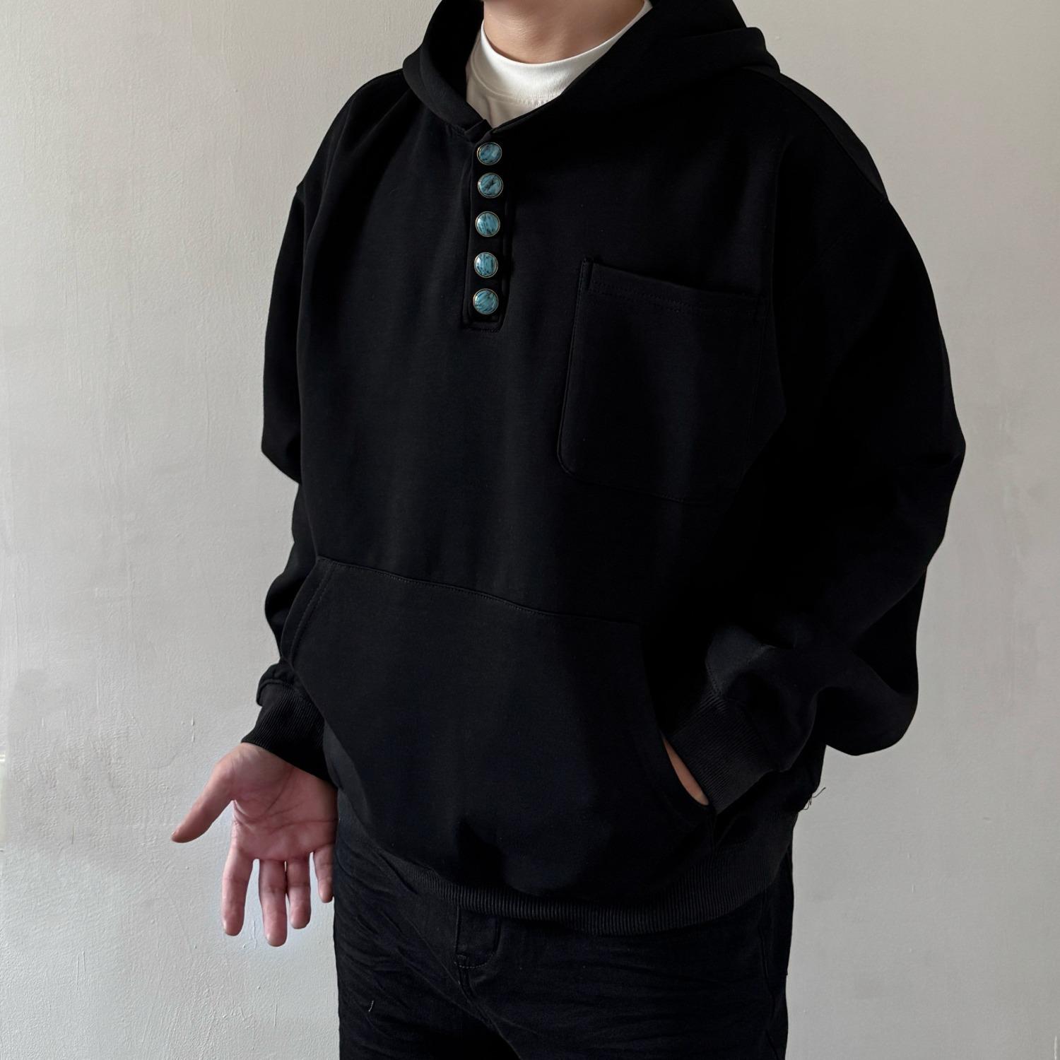 Unisex Hooded Sweatshirt: Trendy and Casual High-End Autumn/Winter Jacket L