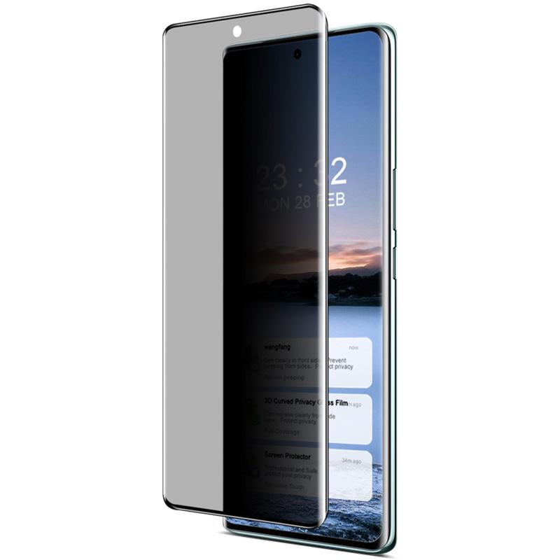 IMAK For vivo V30e 5G Screen Protector Anti-Peep 3D Curved Tempered Glass Full Film