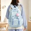 Zaino scolastico di alto valore, grande capacità, stampato, per scuola primaria e secondaria, zaino leggero e alla moda, cartone animato per il tragitto casa-scuola