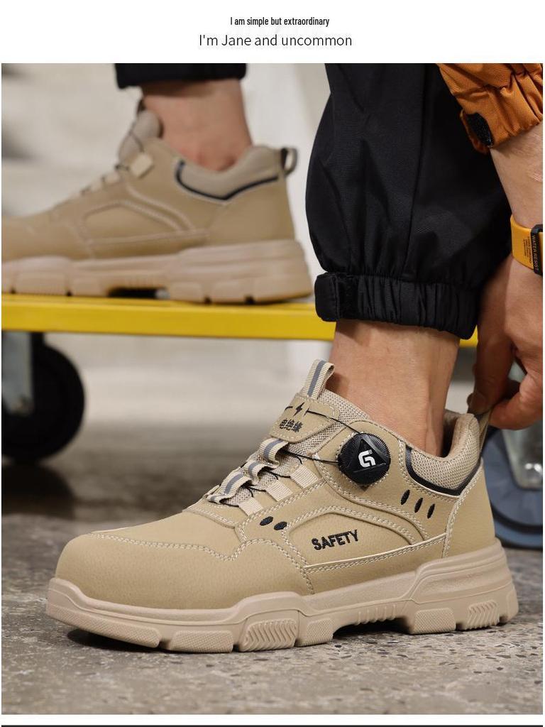 Men's 10KV Insulated Winter Safety Shoes: Anti-Smash, Anti-Puncture, Wear-Resistant, Comfortable for Long Standing