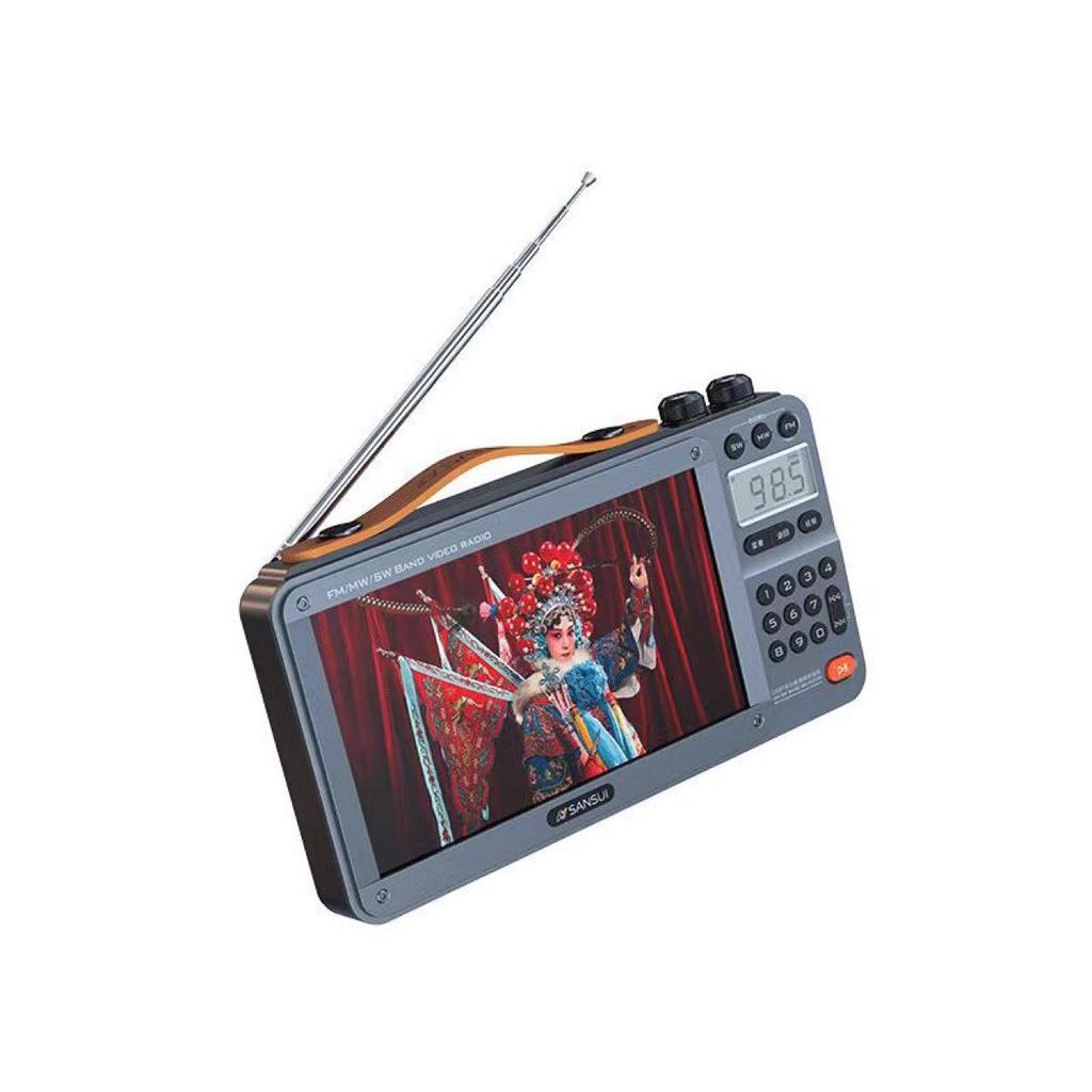 Przenośny odtwarzacz wideo Sansui F51 7" z TV, radiem FM, obsługą karty TF i USB