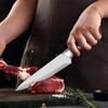 Meat Cleaver Chef Knife Stainless Steel Boning Knife Sharp Slaughtering Sheep Pig Fish Fruit Vegetable Knives with Sheath Kitchen Tool