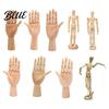 Künstler-Schaufensterpuppe für Figurenpuppe Mannequin Körper Flexibel Zeichnen Holzgelenke Menschliches Ornament Künstler-Pose Modell Bewegliche Gelenkige Hand