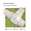 Outdoor Mountain Dome Tent with Large Bedroom Canopy for Multi-Person Camping and DIY Splicing