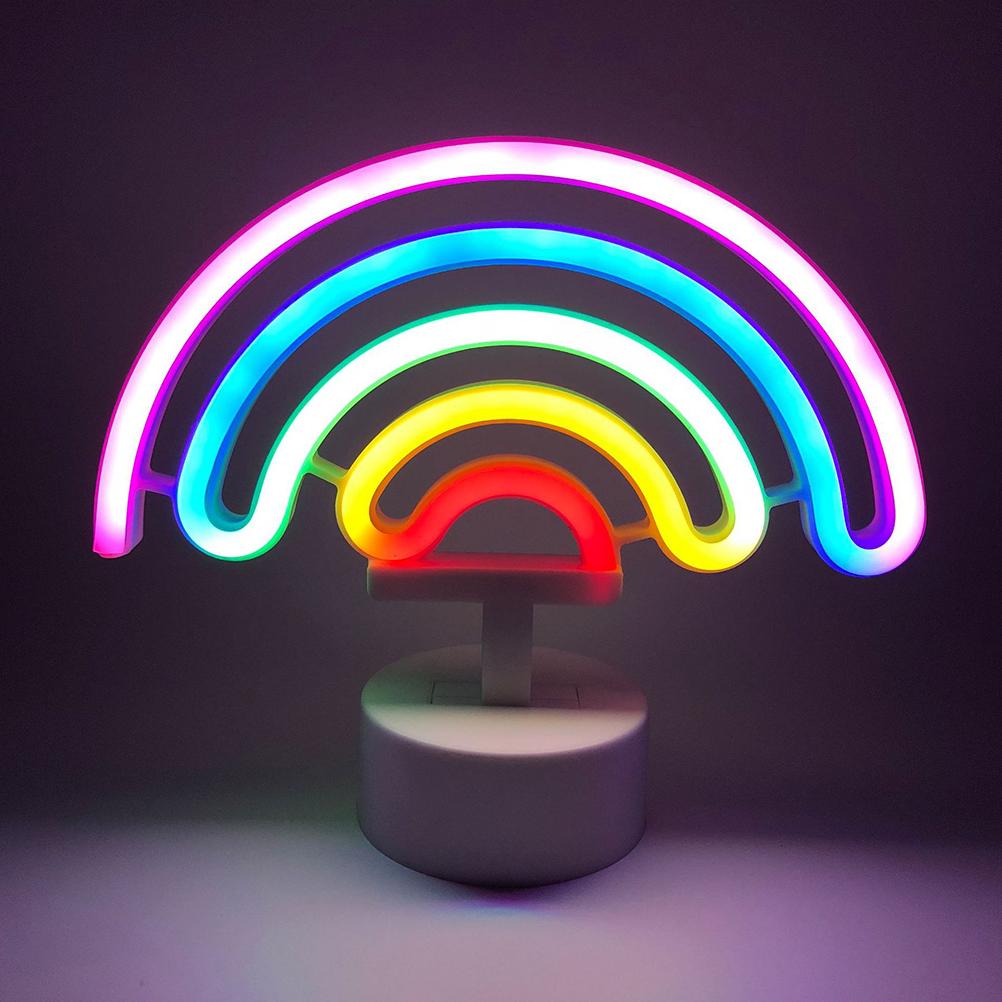 LED Neon Rainbow Lamp Decorative Ornament Light