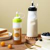 350/650Ml Quantitative Sauce Squeeze Bottle With Nozzle Ketchup Oil Bottle Dispenser Kitchen Gadget Bbq Empty Condiment Bottle