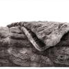 New Style Tie-Dye Spandex Elastic Rabbit Fur Blanket for Autumn and Winter - Thick, Warm, Soft