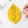 Sticky Notes Notepad Leaf Sticky Notes Stickers Self Sticky Notes DIY Decoration Plant Green Sticky Notes Leaf Stickers