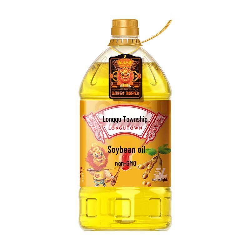 Longguxiang Non-GMO Soybean Cooking Oil 5L
