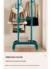Multifunctional Floor-Standing Coat Rack and Clothes Dryer for Indoor Storage