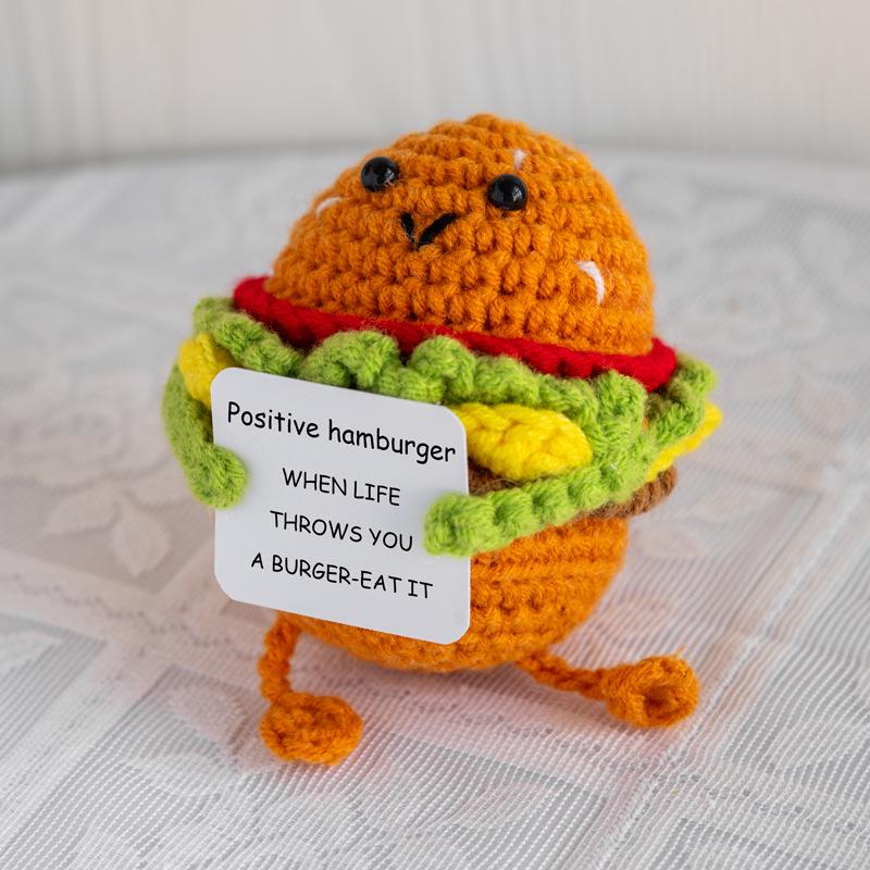 Cute Crochet Frog Toy - Fun Animal Gift