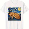 Star Cat Graphic Tshirts for Women Summer Casual Fashion Loose Funny Streetwear Tops Crew Neck Short Sleeve Tshirts Unisex