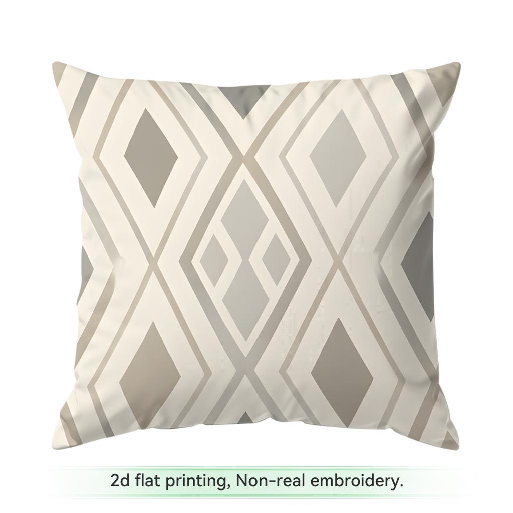 1pcs Bohemian Light Brown Leaf Cushions Pillowcase Polyester Cushion Cover Throw Pillow Pillowcover Home Car Sofa Decor