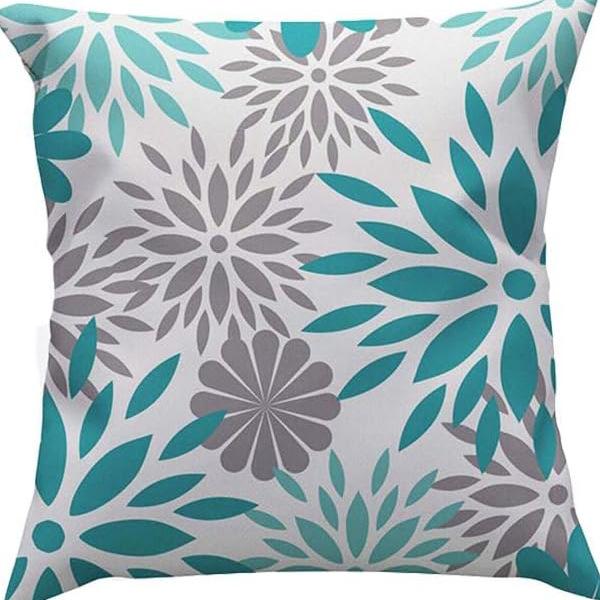 Daisy Simple Geometric Printed Home Living Room Office Sofa Pillow Cover Popular Pillow Cover Premium Durable Quality