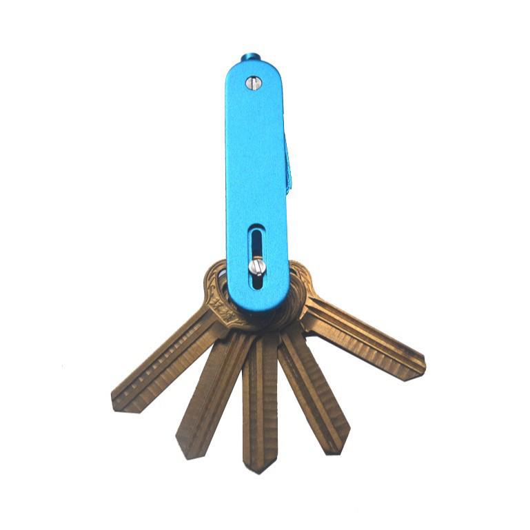Wish Outdoor Multi-functional EDC Folding Metal Key Holder