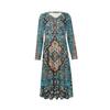 Women's Fashion Dress Spring V-neck Long Sleeve Dress