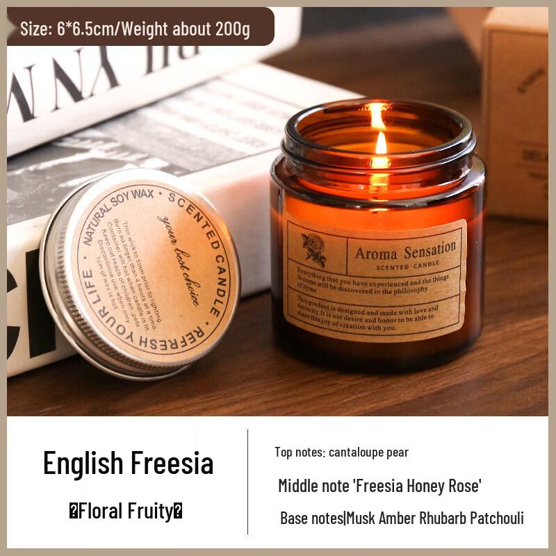 LIEI Essential Oil Aromatherapy Candle