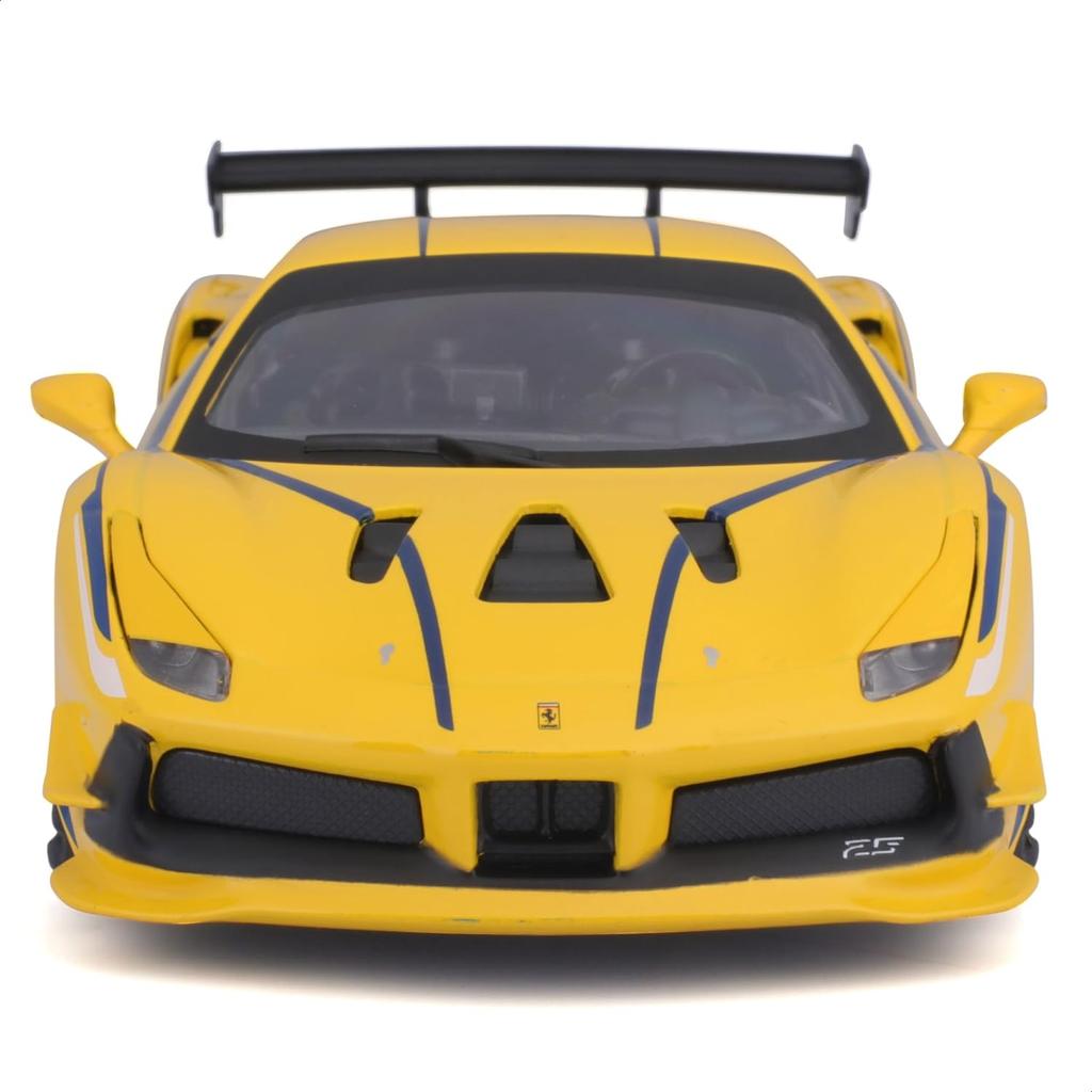 Bburago 18-26307 Ferrari 488 Challenge Modellauto 1:24, gelb