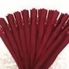 10pcs Nylon Coil Zipper 4"-24" (10 cm-60 cm) for Tailor Crafts, Sewing Clothes Zipper (20 Colors) Sewing Accessories