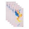 huaqianguhh 5 Sheets Butterfly Tattoo Stickers, Waterproof Temporary Flower Tattoos, Colorful Face Body Tattoos for Parties Night Club Music Festival