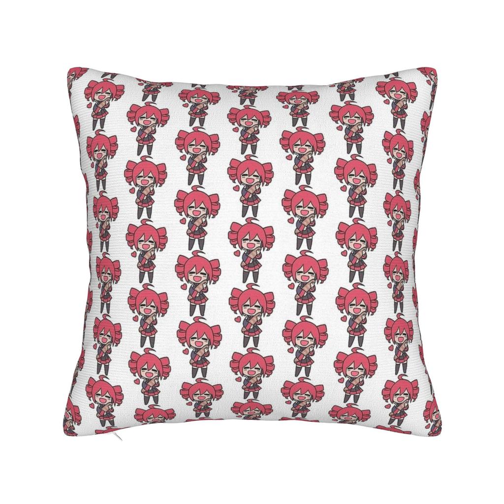 Pearto Poteto Anime Kasane Teto Virtual Singer Pillow Cover Square Pillow Case Cushion Cover Pillowcases For Home Decoration