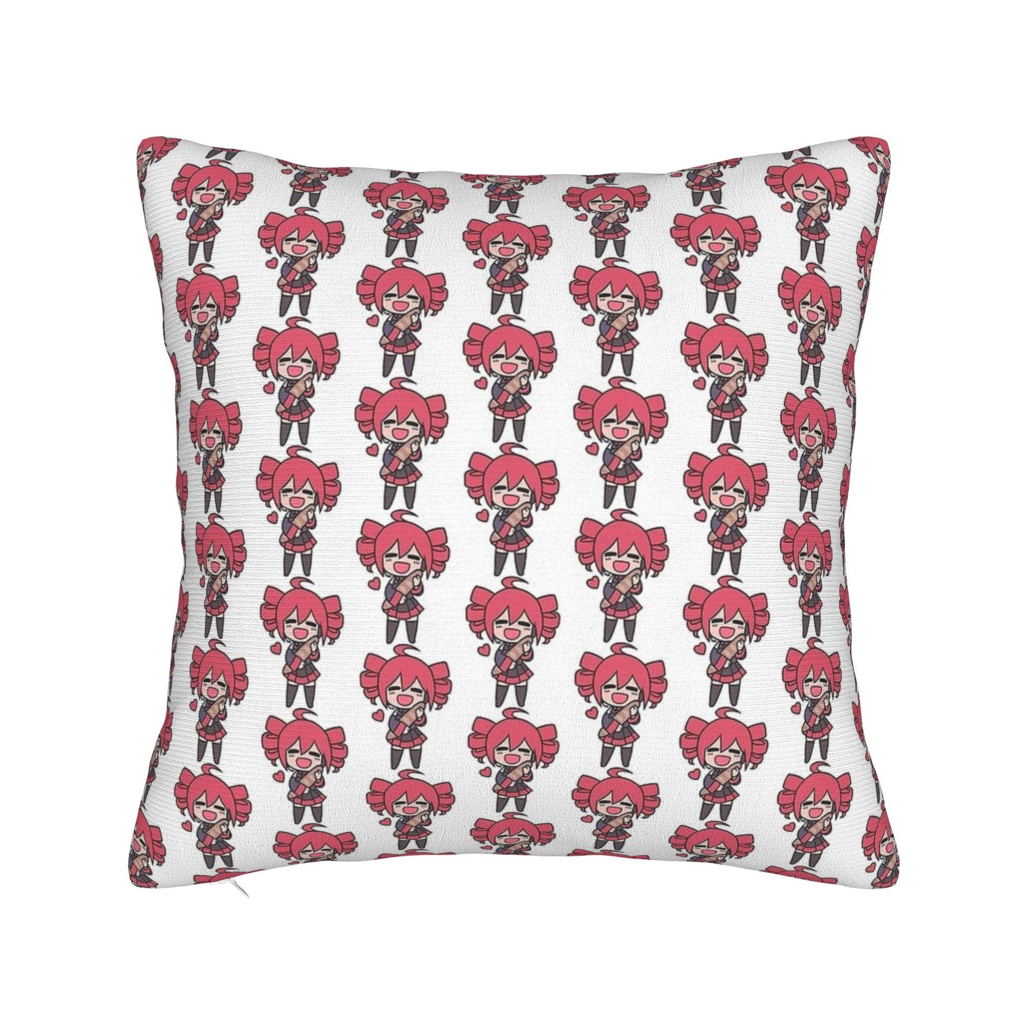 

Pearto Poteto Аниме Касане Тэто Виртуальный Певец Наволочка Чехол для Подушки Мягкий Чехол для Подушки Наволочки для Дивана Автомобиля Домашний Декор 30x30cm 12x12in