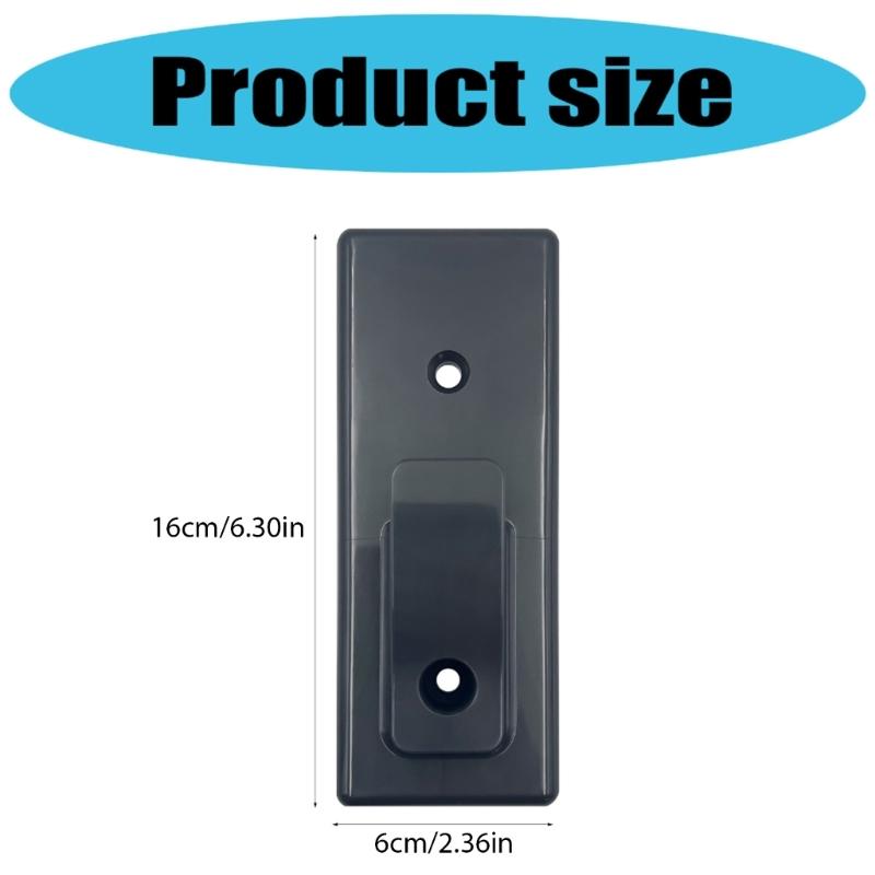 Vacuum Wall Mount Holder Vacuum Organizer ABS Vacuum Mount Plastic Texture Suitable for Efficient Storage Fits Models