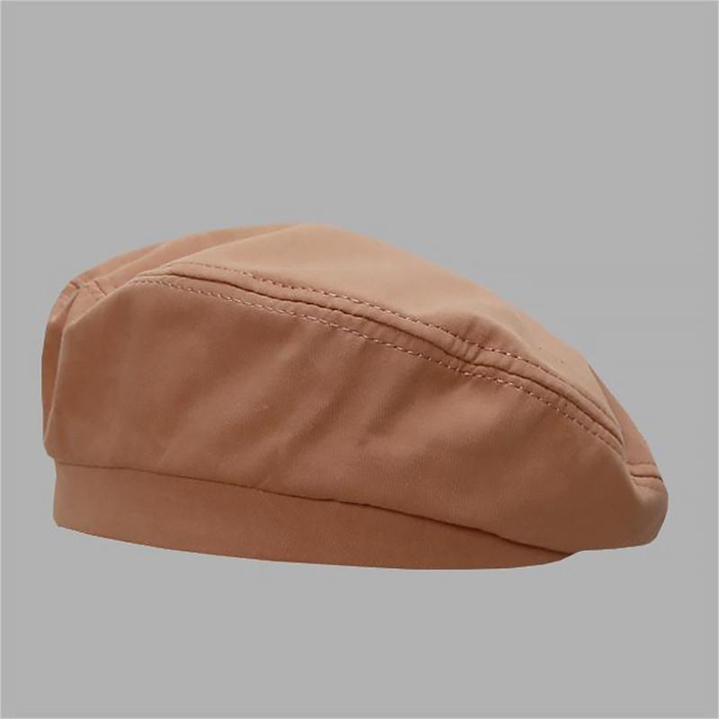 Umělecký klobouk, prodyšný umělecký a retro baret, ženský japonský osmiboký klobouk
